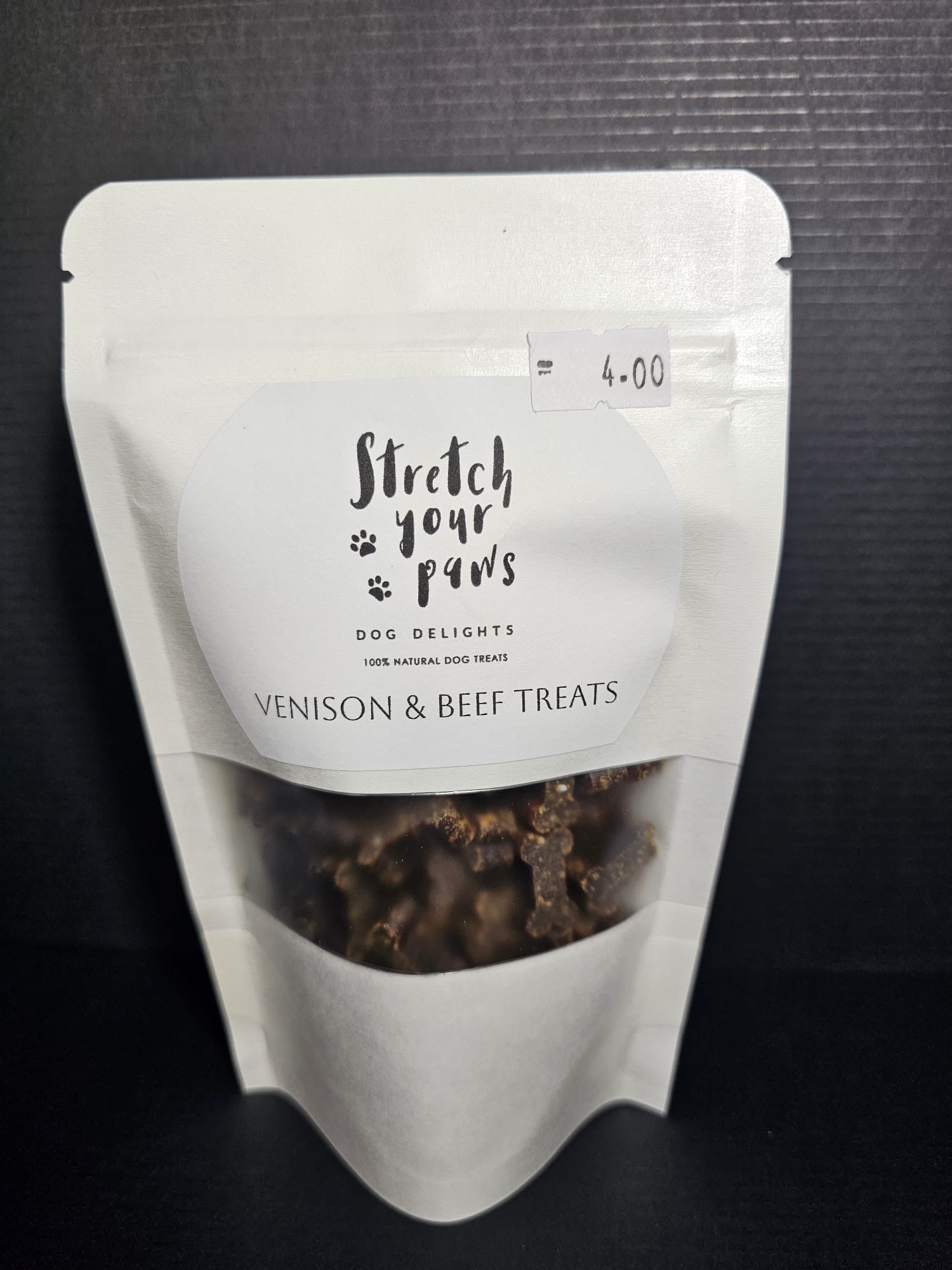 Beef and Venison trainer treats (approx 100g)